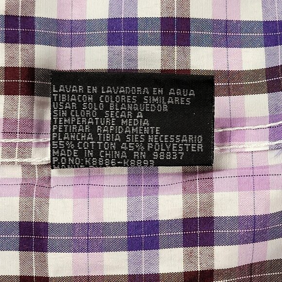 Boys Plaid Shirt size M (10-12)  NWOT Cowboy Style Button Up Long Sleeve  JH1518 - Picture 4 of 4